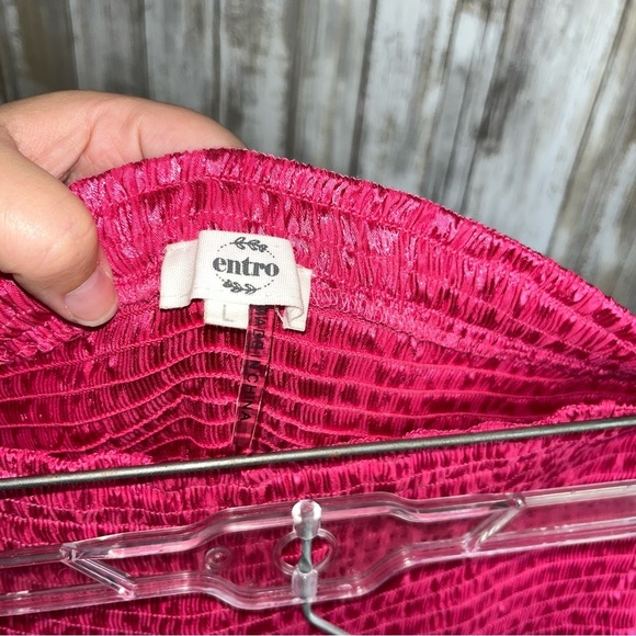 Entro Pink Cheetah High Waisted Skort - Picture 4 of 4